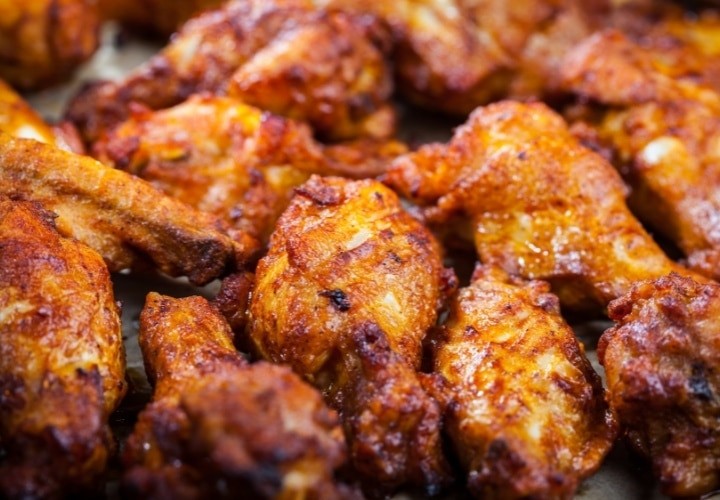 The Perfect Chicken Wings on the Blackstone