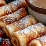 Cinnamon Roll French Toast Roll-Ups
