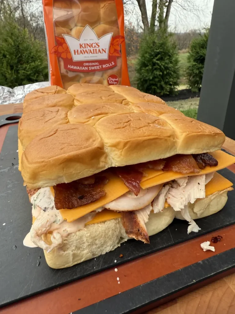 Turkey Bacon Ranch Sliders
