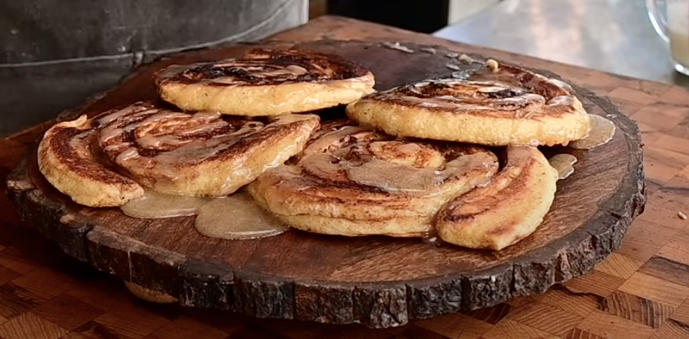 Blackstone Cinnamon Rolls (Smashed Cinnamon Rolls)