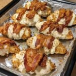 Creamy Bacon-Wrapped Chicken Alfredo Bites