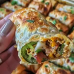 Bacon Jalapeño Popper Eggrolls – the ultimate crispy indulgence!
