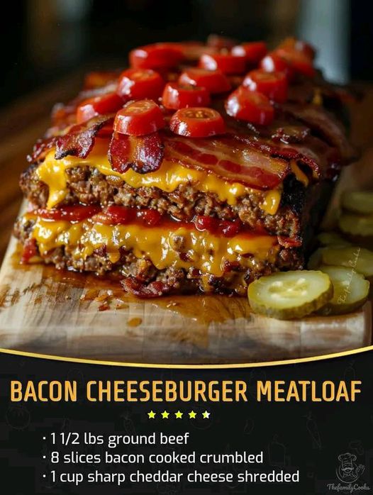 BBQ Bacon Cheeseburger Meatloaf – A Comfort Food Favorite