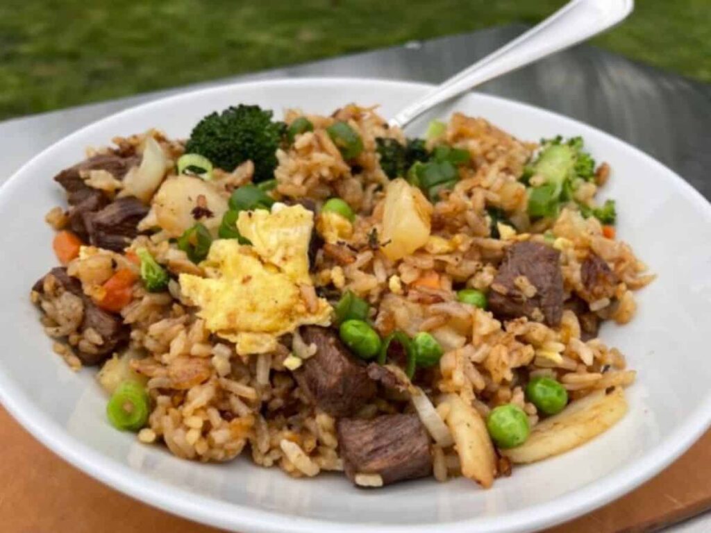 Amazing fried rice dish