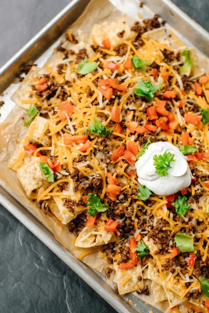 Blackstone Griddle Grilled Nachos