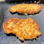 Easy Chicken Cutlets Cooked On The Blackstone Griddle