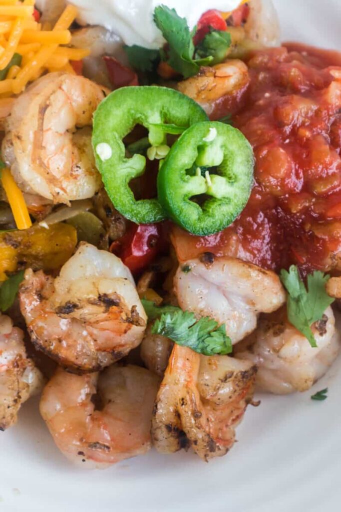 Blackstone Griddle Shrimp Fajitas Recipe