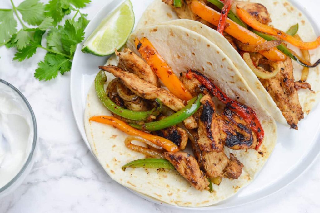 Blackstone Chicken Fajitas