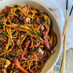 Blackstone Chicken Lo Mein