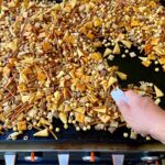 Chex Mix on a Blackstone Griddle