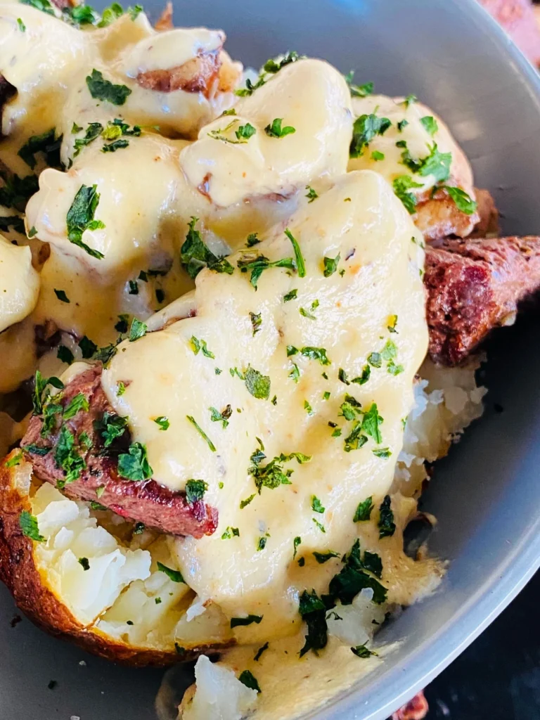 Blackstone Surf and Turf Loaded Potatoes