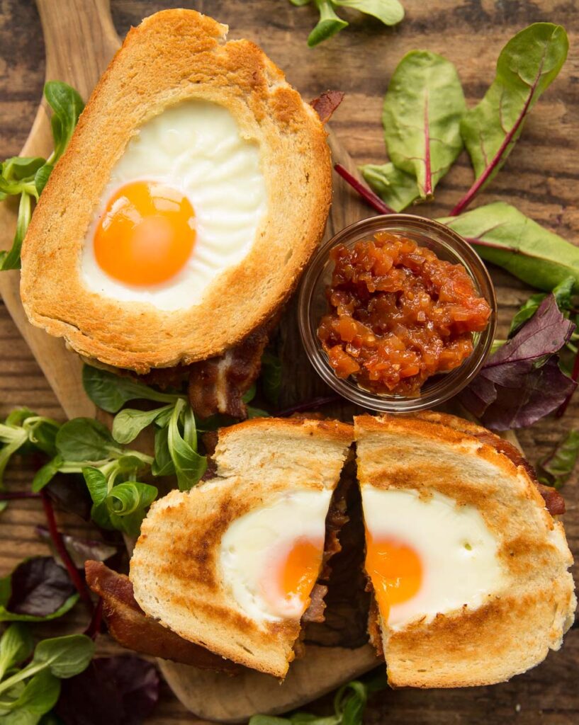 Ultimate Egg and Bacon Sandwich