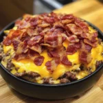 Cheesy Bacon Explosion Breakfast