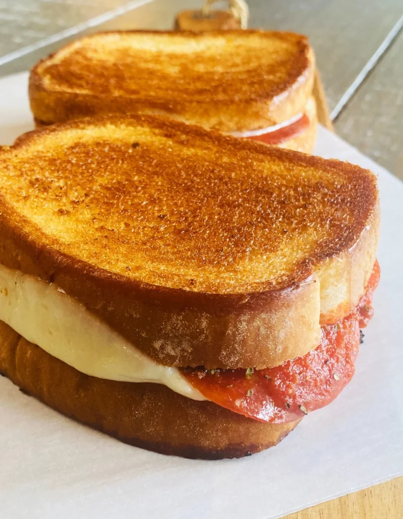 Blackstone Pizza Grilled Cheese