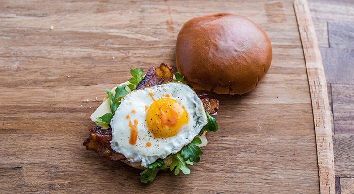 Maple Bacon Breakfast Sandwich