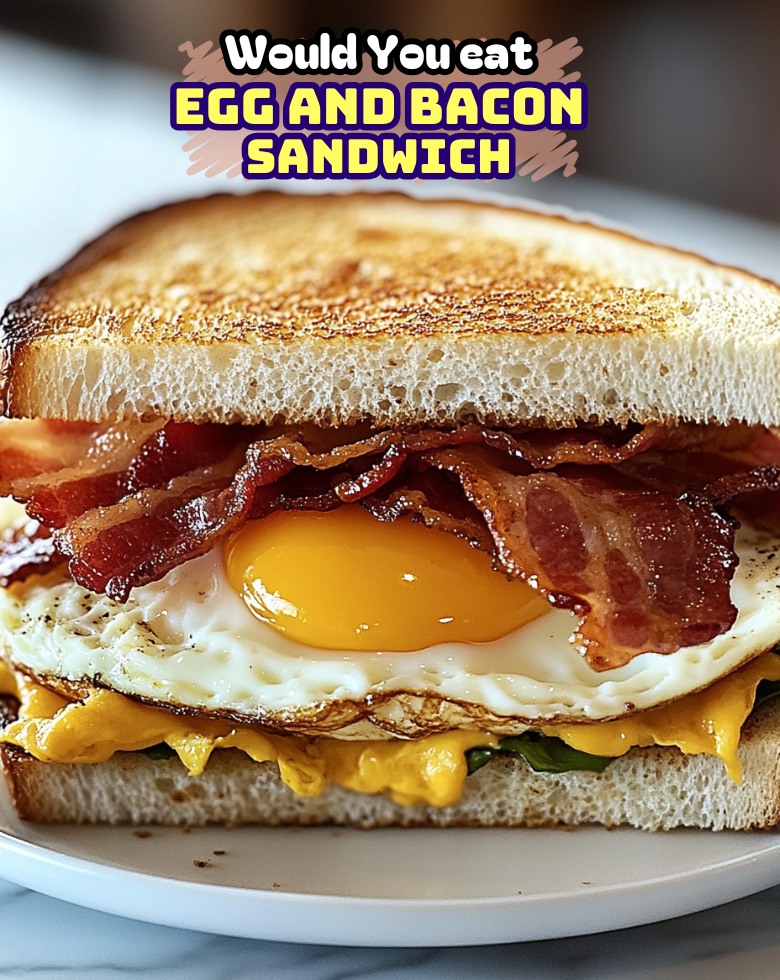 Egg and Bacon Sandwich