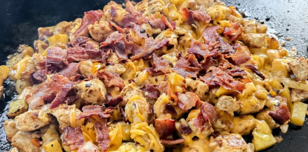 Blackstone Chicken Bacon Ranch Skillet