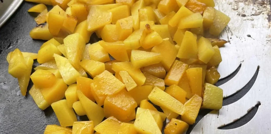 Blackstone Griddle Grilled Butternut Squash