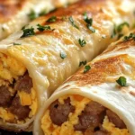 Sausage, Egg, and Cheese Breakfast Roll-Ups