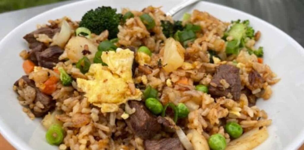 Amazing fried rice dish