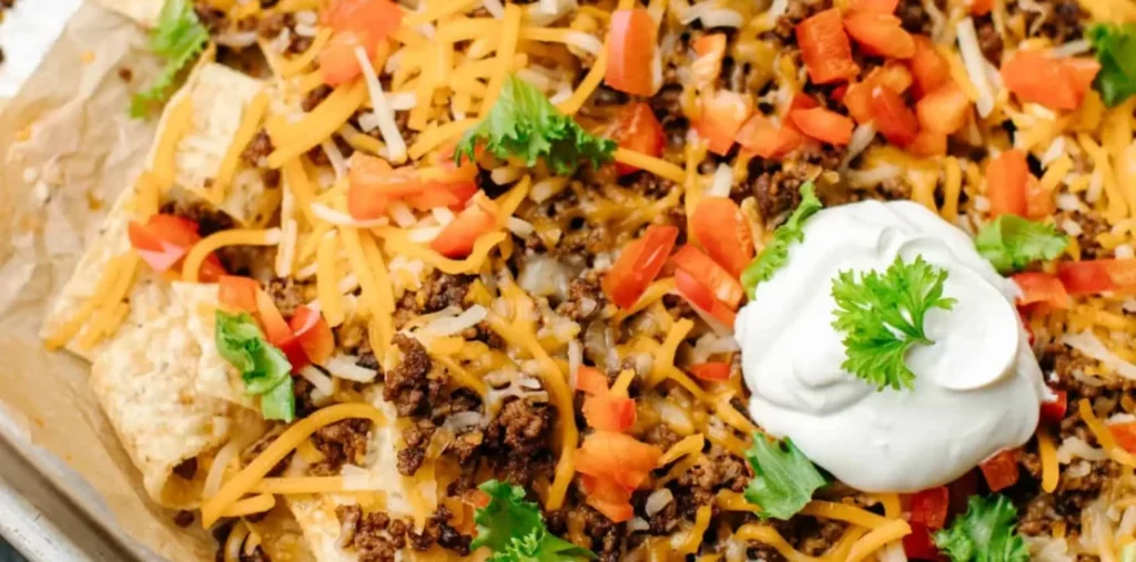 Blackstone Griddle Grilled Nachos