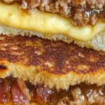 Bacon Jam Grilled Cheeseburgers