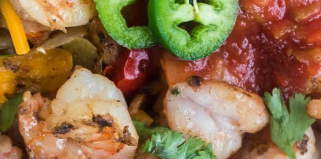 Blackstone Griddle Shrimp Fajitas Recipe
