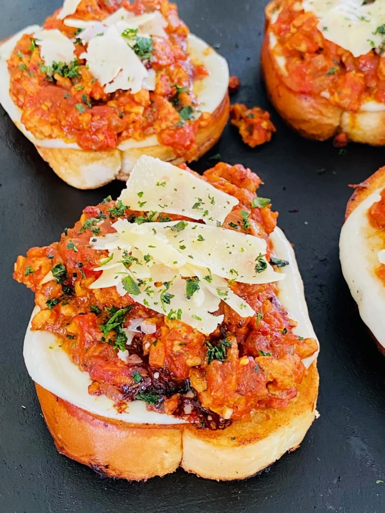 Blackstone Chicken Parmesan Sloppy Joes