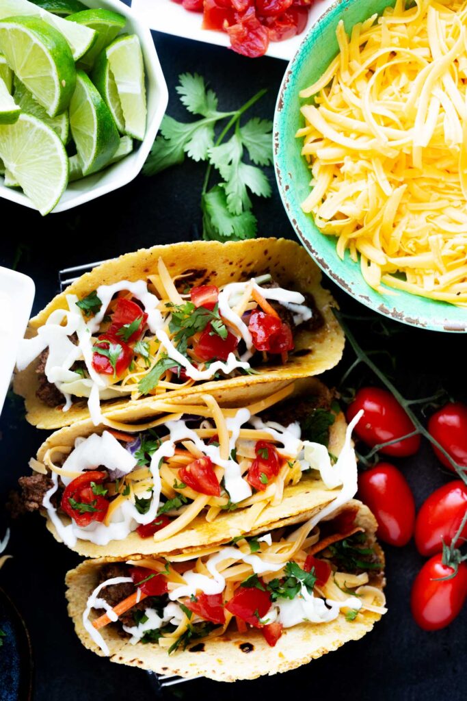 🌮 Blackstone Griddle Tacos (Crunchy Shells)
