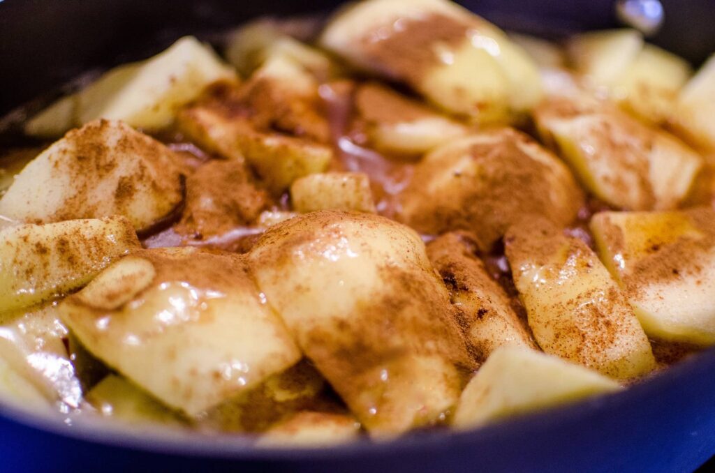 Caramelized Peaches on the Blackstone