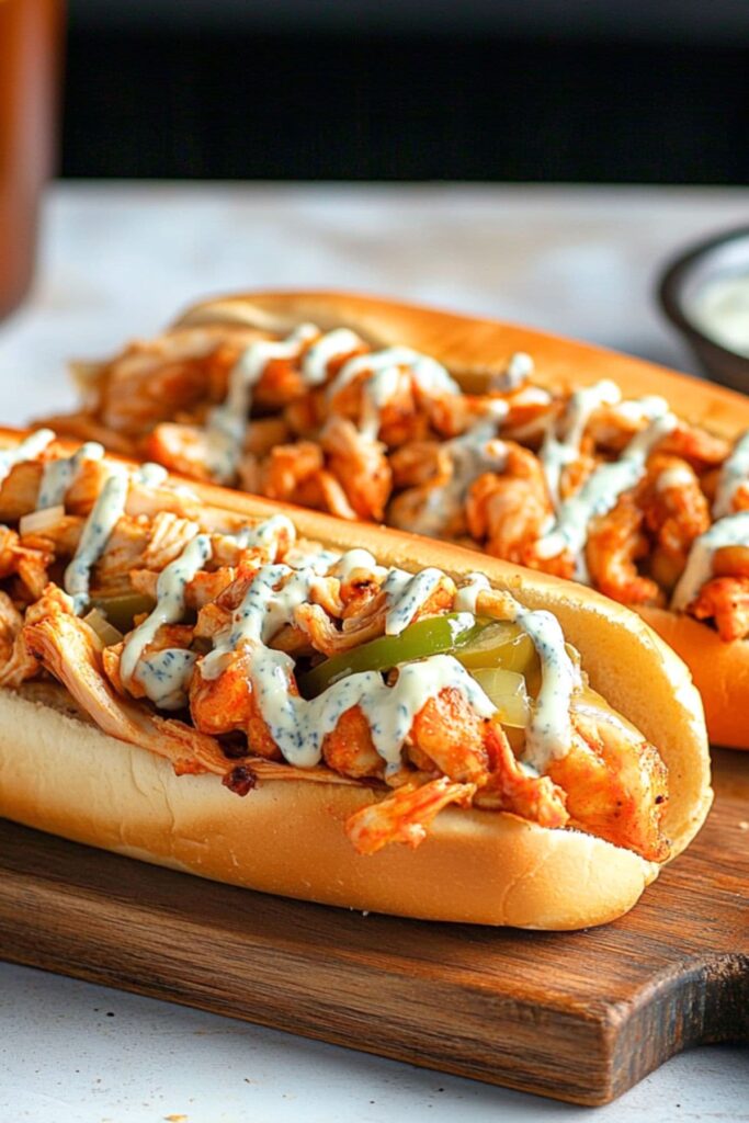 Buffalo Chicken Cheesesteak