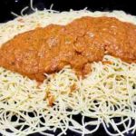 Blackstone Spaghetti with Meat Sauce