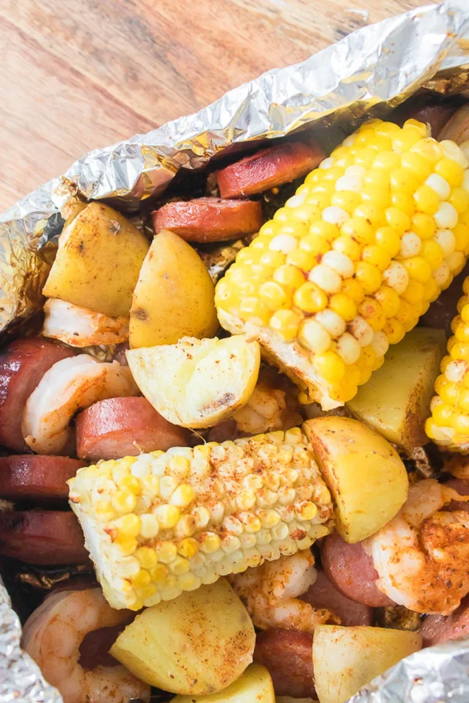 Blackstone Low Country Boil on the Griddle