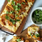 Blackstone BBQ Chicken Flatbread Pizza