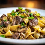 Blackstone Creamy Beef & Noodles