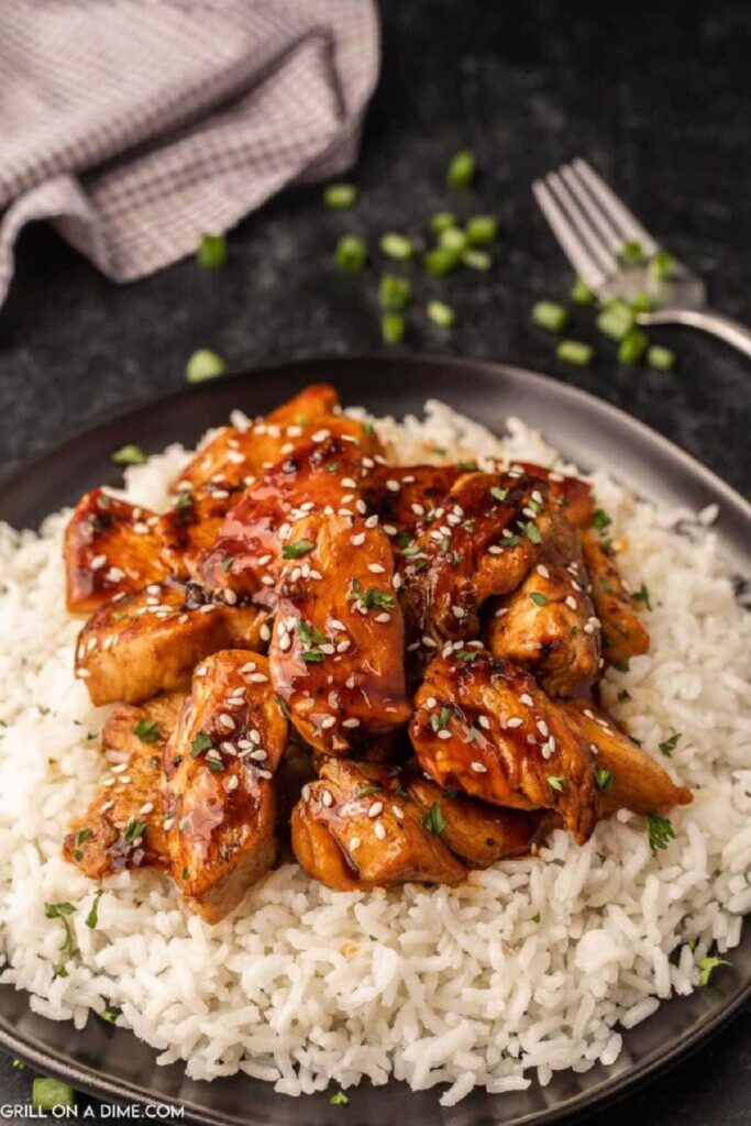 Blackstone Teriyaki Chicken