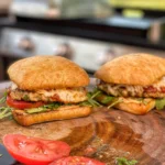 Blackstone Smash Chicken Parm Burgers