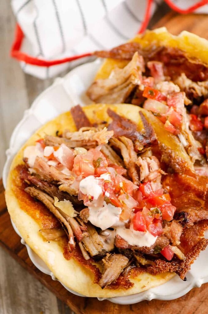 Carnitas Tacos on the Blackstone!!
