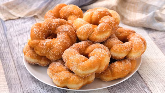 Blackstone Fried Donuts (Yeast Donuts)