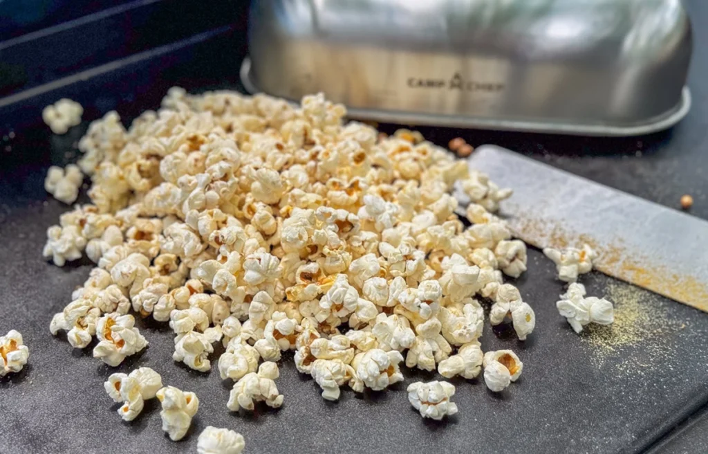Blackstone Griddle Popcorn