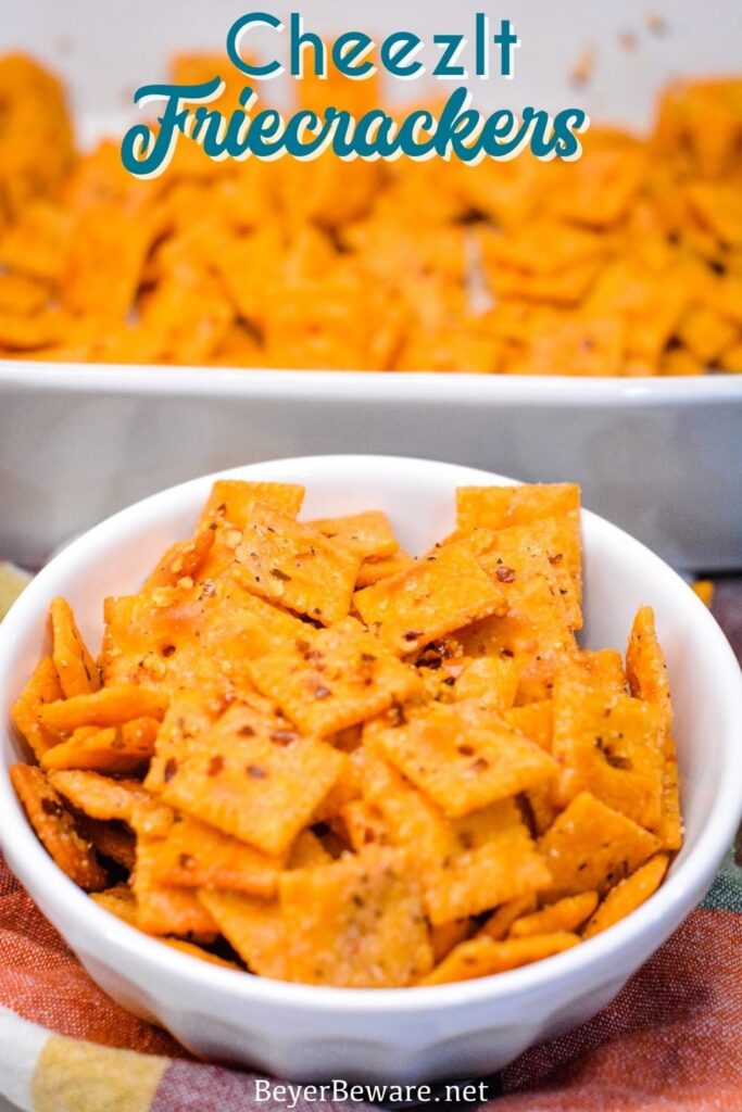 Spicy Baked Cheez-It Crackers