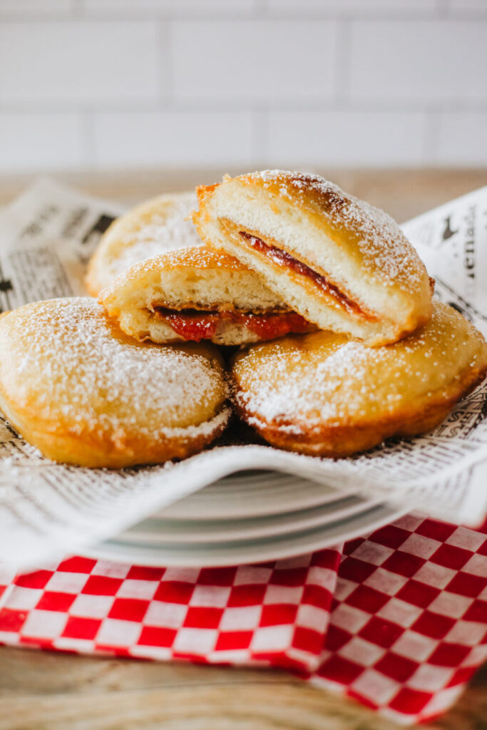 Deep fat fried Uncrustables.