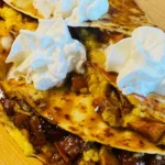 Apple pie quesadillas on the Blackstone.