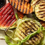 Teriyaki cabbage steaks