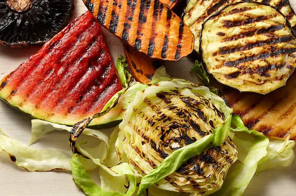 Teriyaki cabbage steaks