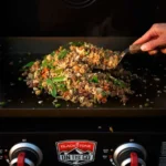 Fiddle head beef fried rice