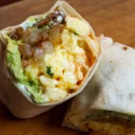 Bacon, Egg, and Cheese Breakfast Burrito