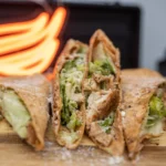 Chicken Caesar wraps.