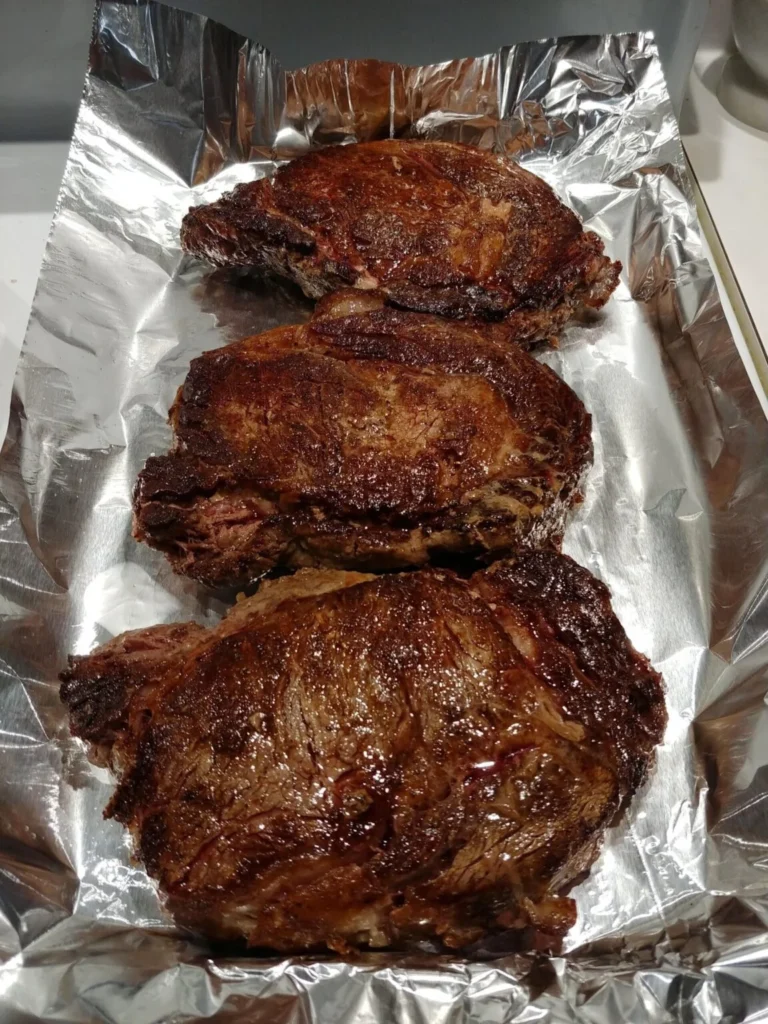 Classic Pan-Seared Ribeye Steak