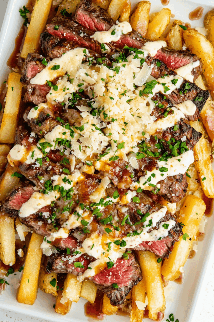 loaded steak fries